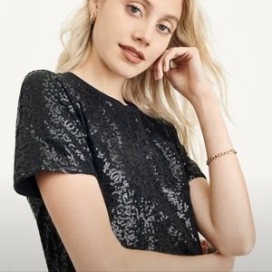 Dkny sequin t shirt